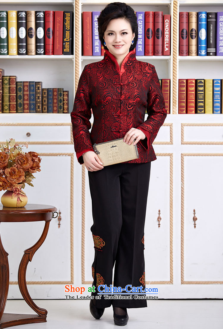 In the number of older women's GENYARD Chun Ms. Blouses Tang long-sleeve sweater with Chinese boxed workwear mother load bride red XXXL picture, prices, brand platters! The elections are supplied in the national character of distribution, so action, buy now enjoy more preferential! As soon as possible.