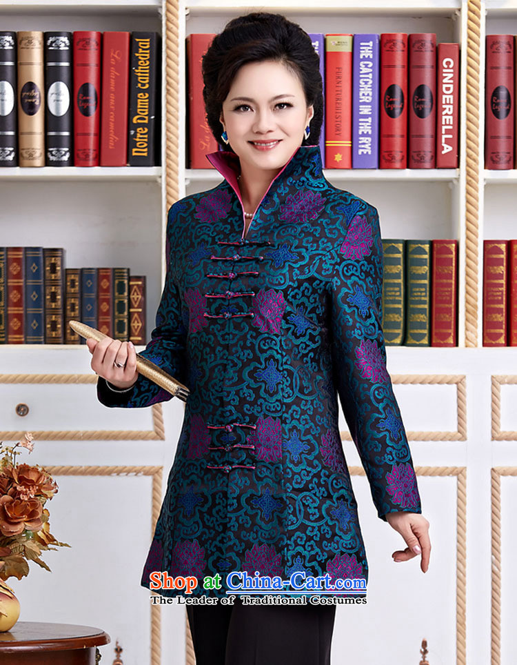 The elderly in new GENYARD Sau San Tong in long-Tang dynasty during the spring and autumn Tang dynasty blue XXXL mother picture, prices, brand platters! The elections are supplied in the national character of distribution, so action, buy now enjoy more preferential! As soon as possible.