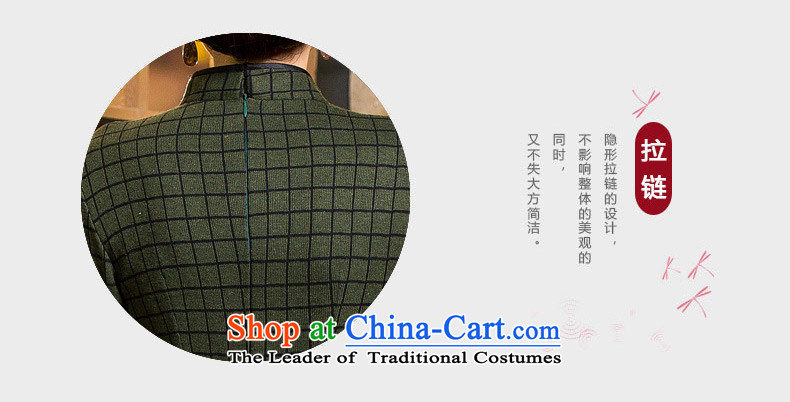 The breakdown of 2015 of Yuan Fall/Winter Collections qipao improved gross? In long knitting cheongsam dress) New Ms. retro cheongsam dress QD298 dark red L picture, prices, brand platters! The elections are supplied in the national character of distribution, so action, buy now enjoy more preferential! As soon as possible.