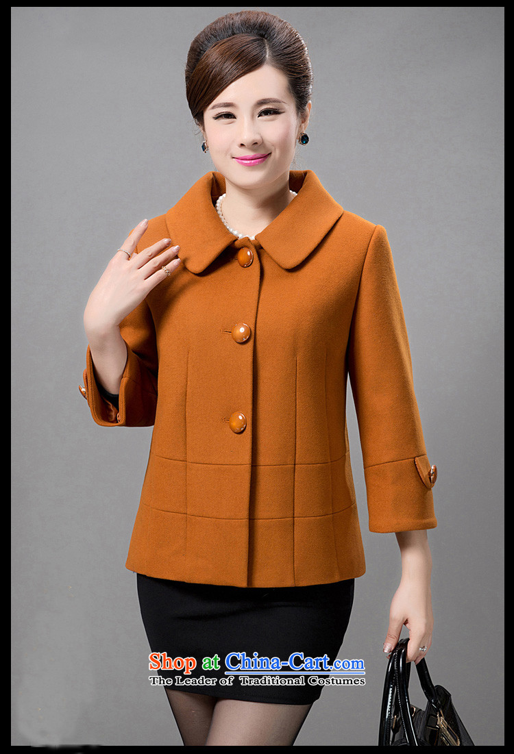 Web soft clothes in the autumn and winter 2015 older larger mother woolen a wool coat female short, single row detained jacket green 2XL Photo, prices, brand platters! The elections are supplied in the national character of distribution, so action, buy now enjoy more preferential! As soon as possible.