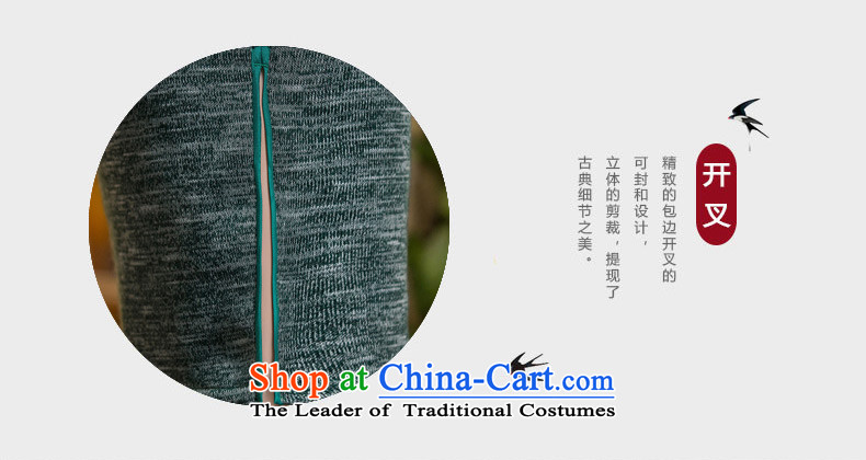 Yuan of knowing what 2015 retro hair knitted dresses with improved cheongsam dress autumn new 7 installed in the Cuff mother qipao QD296 older green XL Photo, prices, brand platters! The elections are supplied in the national character of distribution, so action, buy now enjoy more preferential! As soon as possible.