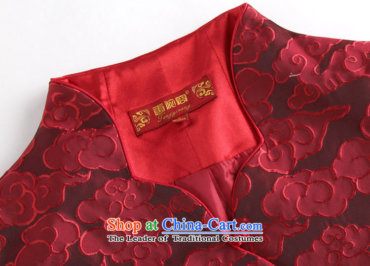 September Girl Store new Ms. Tang dynasty autumn wind long-sleeved blouses national mother in older women clothes red jacket embroidered XXL picture, prices, brand platters! The elections are supplied in the national character of distribution, so action, buy now enjoy more preferential! As soon as possible.