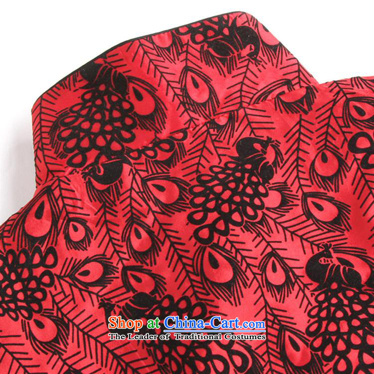 September Girl Store new Tang dynasty, during the spring and autumn wind long-sleeved T-shirt national mother in older women shirt feather figure jacket large red XXXL picture, prices, brand platters! The elections are supplied in the national character of distribution, so action, buy now enjoy more preferential! As soon as possible.