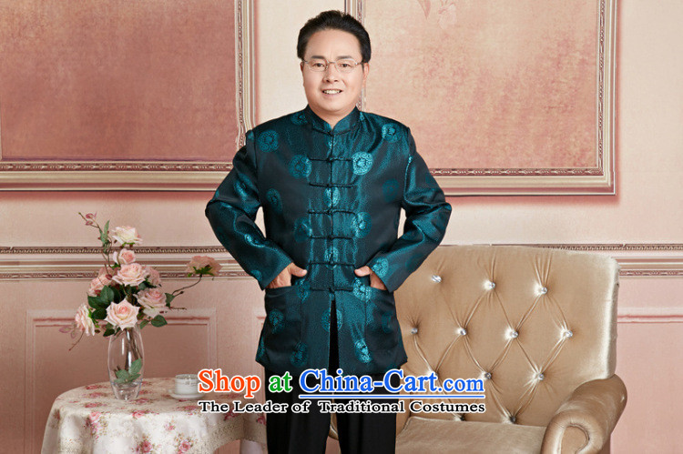 To reach the best of older women and men in Tang Dynasty Mock-neck manually load couples tie autumn and winter female Tang Dynasty made wedding jacket cotton coat 2509-5 men) 2XL pictures, thick price, brand platters! The elections are supplied in the national character of distribution, so action, buy now enjoy more preferential! As soon as possible.