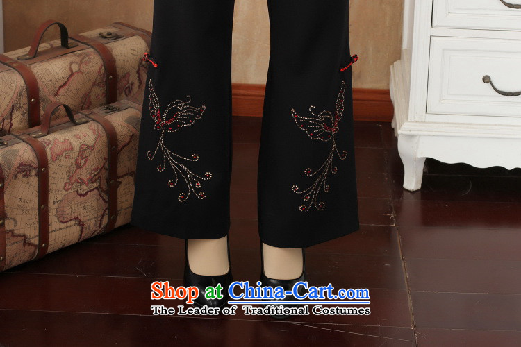 Darth their fall and winter Women's clothes thick) Chinese clothing embroidered ethnic ladies pants Tang pants trousers - 3 MACRAME XL Photo, prices, brand platters! The elections are supplied in the national character of distribution, so action, buy now enjoy more preferential! As soon as possible.