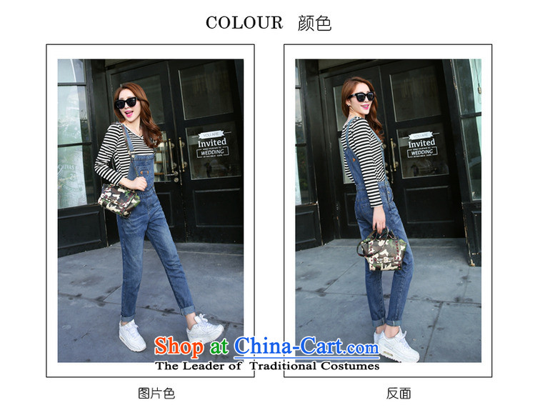 Orange Tysan *2015 fall inside the new Korean streaks V-Neck long-sleeved T-shirt Cotton Denim Strap-trousers two kits YYYJ806 picture color M brand, prices, picture platters! The elections are supplied in the national character of distribution, so action, buy now enjoy more preferential! As soon as possible.