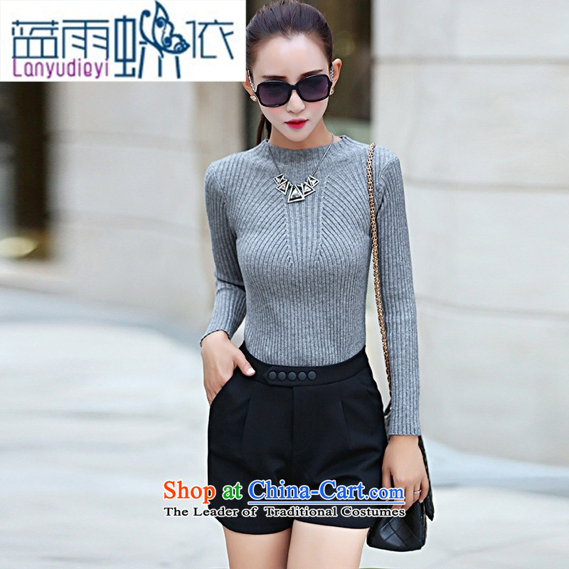 9 female boutiques 2015 Fall/Winter Collections of new products Korean ladies' pants with two-piece BXMTZ8102 Lung Black XL, blue rain butterfly according to , , , shopping on the Internet