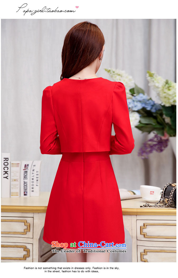 9 female boutiques 2015 Fall/Winter Collections of new products Korean women's dresses two kits BAMS9035 Lung White XXL picture, prices, brand platters! The elections are supplied in the national character of distribution, so action, buy now enjoy more preferential! As soon as possible.