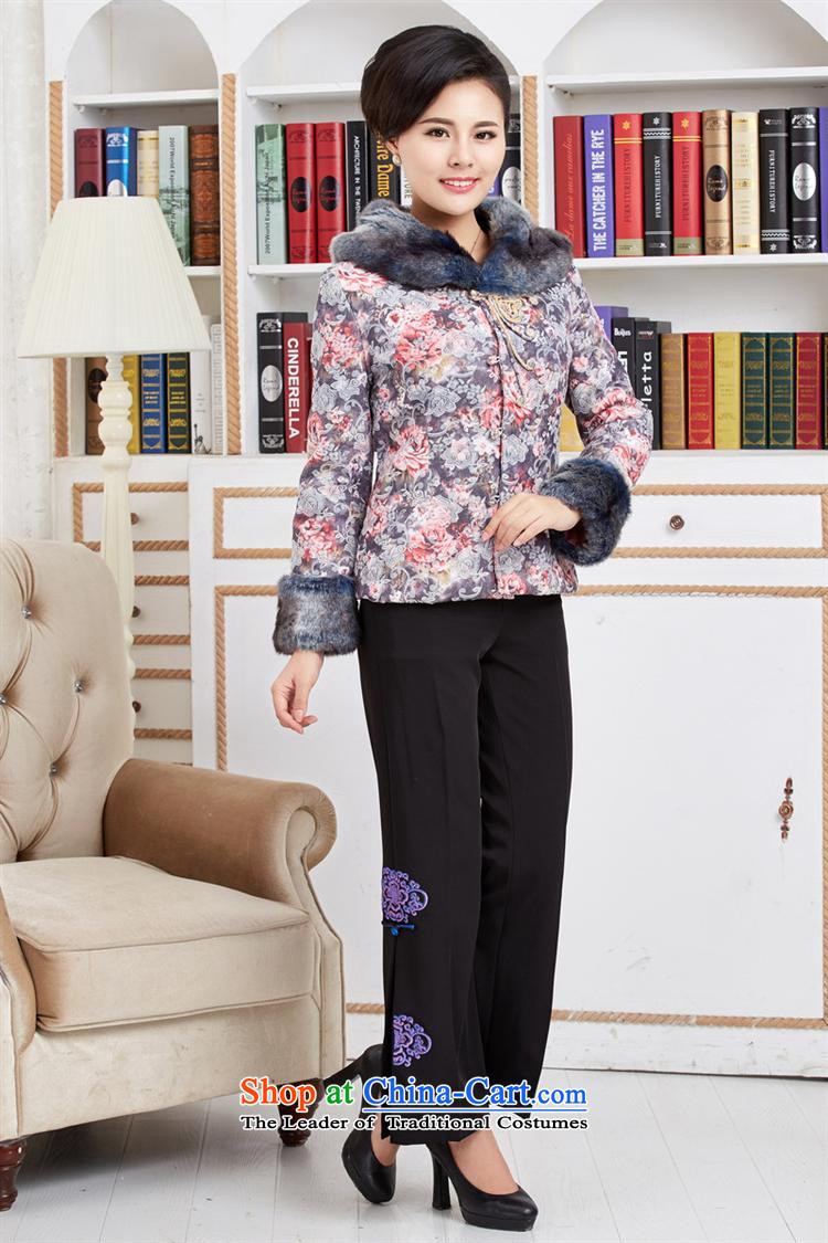 September female shop women Fall/Winter Collections in cotton coat older Tang dynasty ãþòâ robe mother with T-shirt style classical gray M picture, prices, brand platters! The elections are supplied in the national character of distribution, so action, buy now enjoy more preferential! As soon as possible.
