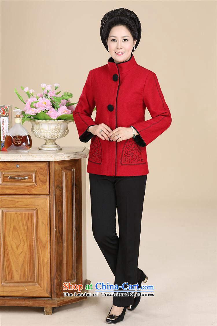 The elderly in the new GENYARD2014 women during the spring and autumn large suits for gross and large? mother blouses black XXXL picture, prices, brand platters! The elections are supplied in the national character of distribution, so action, buy now enjoy more preferential! As soon as possible.