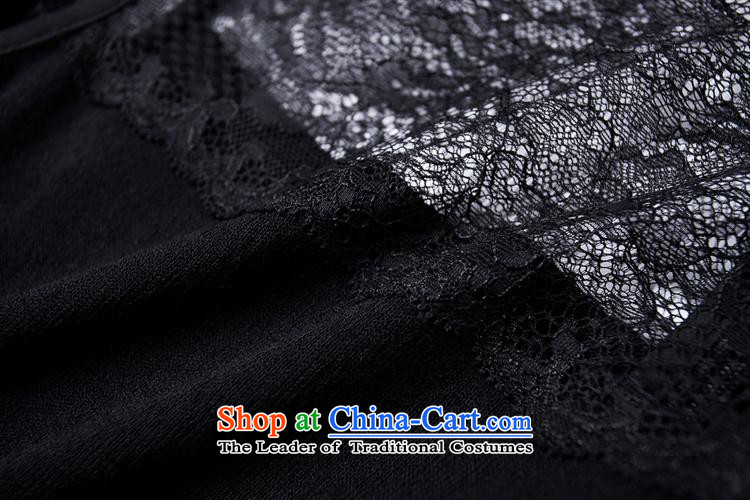Deloitte Touche Tohmatsu sunny autumn 2015 shops female western heap heap collar lace temperament, forming the Netherlands female Sweater Knit-Black XL Photo, prices, brand platters! The elections are supplied in the national character of distribution, so action, buy now enjoy more preferential! As soon as possible.