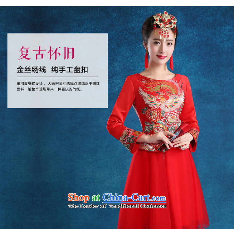 The privilege of serving-leung marriages qipao bows services 2015 new stylish wedding services Ms. Qiu red wedding gown of 9 M pictures, price cuff, brand platters! The elections are supplied in the national character of distribution, so action, buy now enjoy more preferential! As soon as possible.