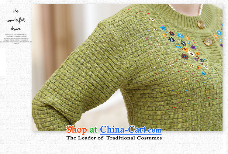 The elderly in the mother load GENYARD2015 autumn and winter new leisure cardigan round-neck collar long-sleeved saika Knitted Shirt will raise the picture, prices, brand platters! The elections are supplied in the national character of distribution, so action, buy now enjoy more preferential! As soon as possible.