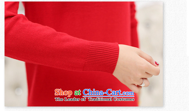 The elderly in the mother load GENYARD2015 autumn and winter new leisure round-neck collar kit and knitwear mother red 110 pictures, prices, brand platters! The elections are supplied in the national character of distribution, so action, buy now enjoy more preferential! As soon as possible.