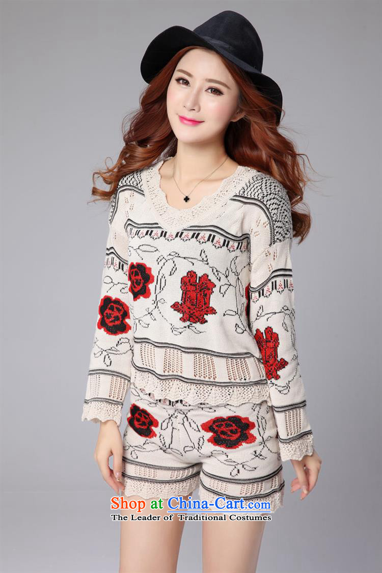 Orange Tysan *2015 autumn and winter Korean thick mm to xl graphics thin sweater Sau San Two-piece set with 200 catties red XXL picture, prices, brand platters! The elections are supplied in the national character of distribution, so action, buy now enjoy more preferential! As soon as possible.