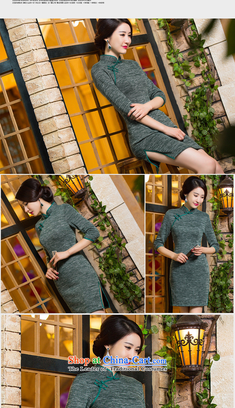 Mano-hwan's qipao autumn and winter new products, in short? gross cuff qipao retro ethnic costumes dresses 298 M picture, prices, brand platters! The elections are supplied in the national character of distribution, so action, buy now enjoy more preferential! As soon as possible.