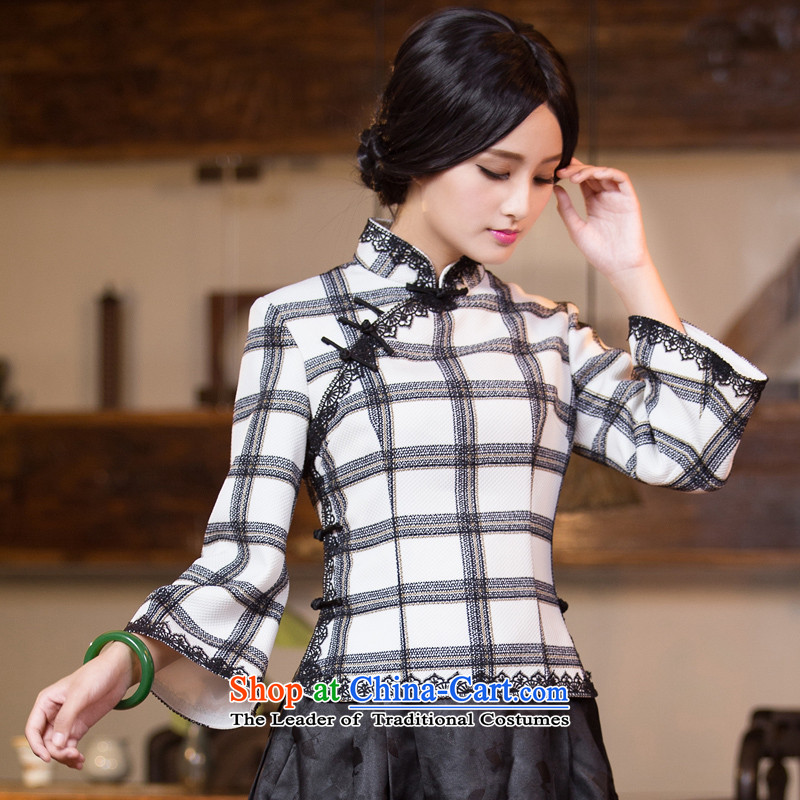 China Ethnic classic Chinese Tang dynasty Ms. 2015 Fall/Winter Collections improved stylish shirt cheongsam dress Han-China wind picture color , ethnic Chinese Classic (HUAZUJINGDIAN) , , , shopping on the Internet