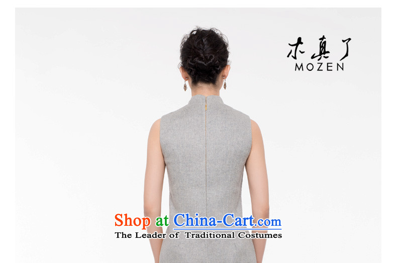 The nostalgia for the improvement of wood really double-side-wool cheongsam dress 2015 autumn and winter New Color Plane Collision Female dress Sau San 093007 Light Gray XL Photo, prices, brand platters! The elections are supplied in the national character of distribution, so action, buy now enjoy more preferential! As soon as possible.