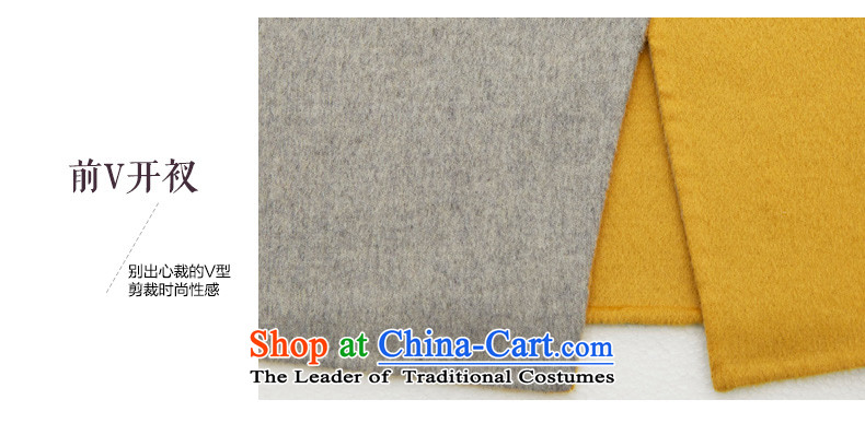 The nostalgia for the improvement of wood really double-side-wool cheongsam dress 2015 autumn and winter New Color Plane Collision Female dress Sau San 093007 Light Gray XL Photo, prices, brand platters! The elections are supplied in the national character of distribution, so action, buy now enjoy more preferential! As soon as possible.
