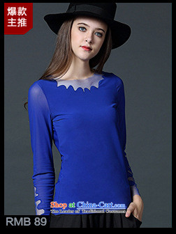 September Girl Store * apparel V-neck, forming the basis of silk shirt with stylish new fall sense of high-end, forming the Netherlands long-sleeved T-shirt gray M picture, prices, brand platters! The elections are supplied in the national character of distribution, so action, buy now enjoy more preferential! As soon as possible.
