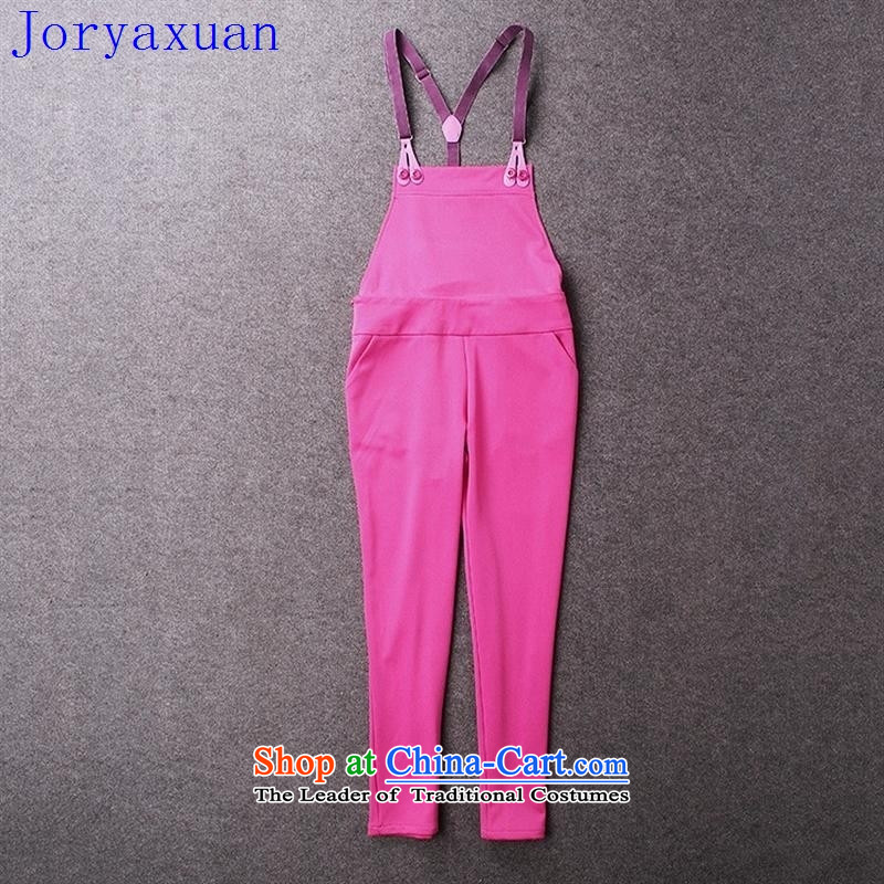 Fine Shops 2015 Autumn Deloitte Touche Tohmatsu, load the new Europe and the Autumn Female European style of red site jumpsuits two kits B0809 figure M Cheuk-yan xuan ya (joryaxuan) , , , shopping on the Internet