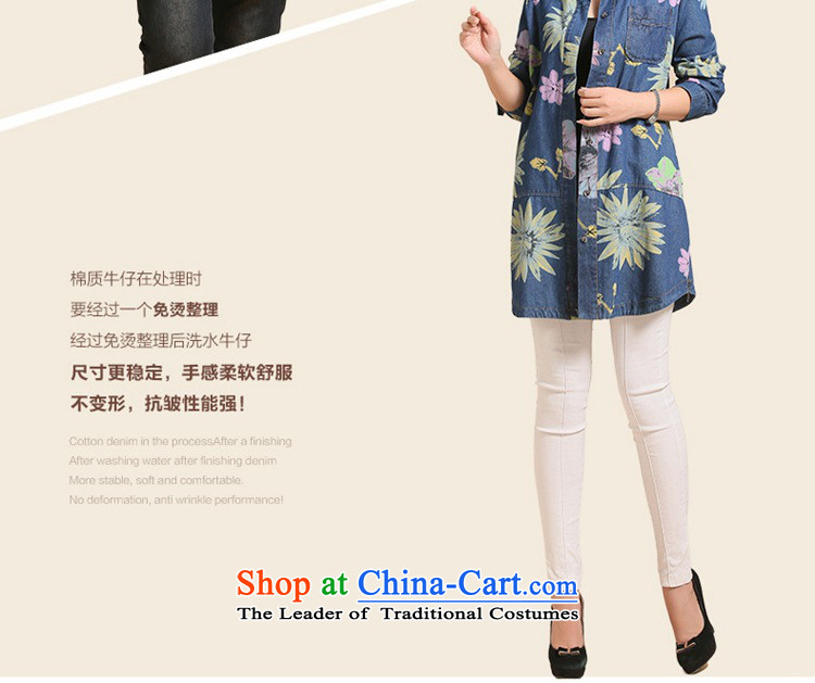 September Girl Store * Apparel Pack autumn jackets mother large middle-aged replacing older long-sleeved shirt denim dress windbreaker cowboy, XXL picture, prices, brand platters! The elections are supplied in the national character of distribution, so action, buy now enjoy more preferential! As soon as possible.