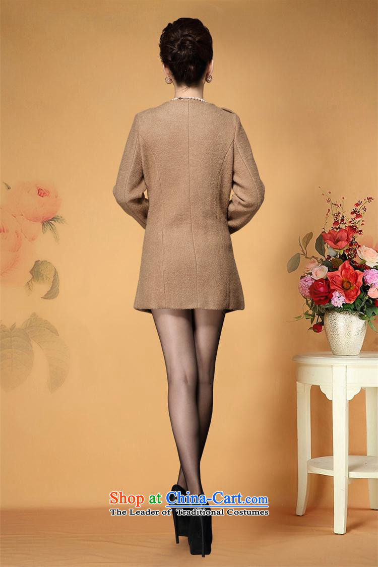 Winter new increase GENYARD in older women's large stylish Sau San double-hair? overcoat khaki XXXL large pictures, prices, brand platters! The elections are supplied in the national character of distribution, so action, buy now enjoy more preferential! As soon as possible.