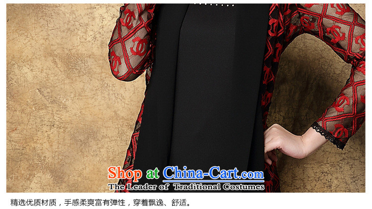 The fall of new, GENYARD2015 in older women's larger Korea long-sleeved Pullover MOM pack chiffon lace two kits dresses Red 2XL Photo, prices, brand platters! The elections are supplied in the national character of distribution, so action, buy now enjoy more preferential! As soon as possible.