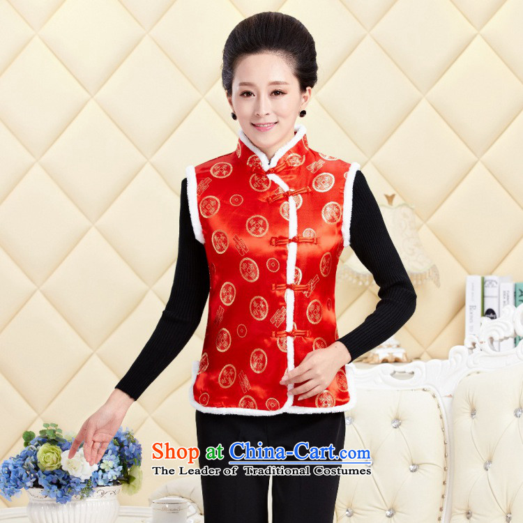 She was particularly large international women's Chinese cotton collar, a Tang Dynasty vest improved folder, a tea house of Algeria clothing suit 3XL -7 picture, prices, brand platters! The elections are supplied in the national character of distribution, so action, buy now enjoy more preferential! As soon as possible.