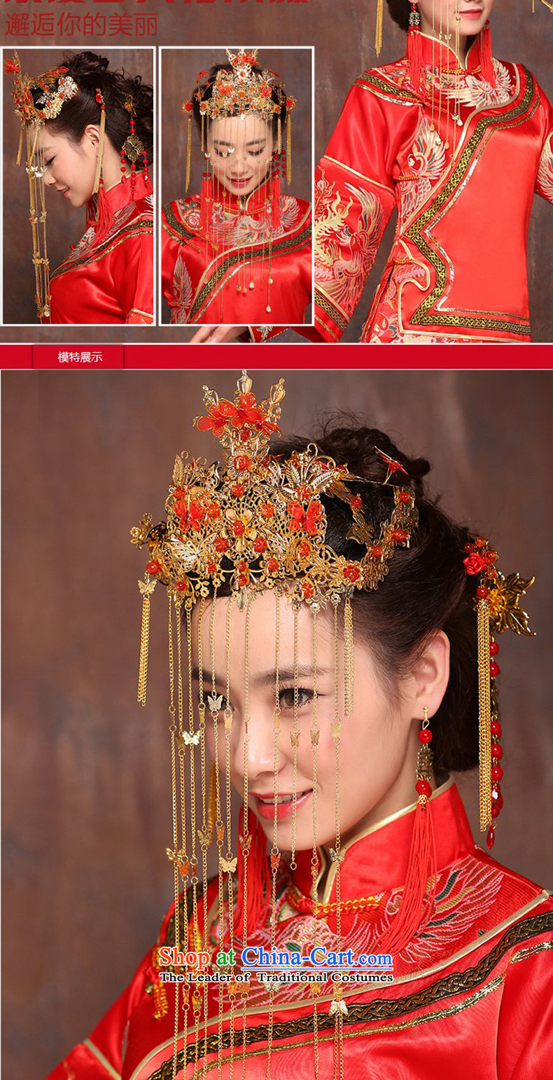 Upscale Chinese style wedding costume-soo-soo wo service wo service Tang Dynasty to the dragon use bride wedding dress pregnant women can be wearing a red XL Photo, prices, brand platters! The elections are supplied in the national character of distribution, so action, buy now enjoy more preferential! As soon as possible.