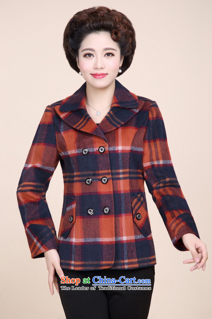 The elderly in the autumn and winter GENYARD2015 mother install double for small business suit large segments of the fleece jacket is short yellow XL pictures hung, prices, brand platters! The elections are supplied in the national character of distribution, so action, buy now enjoy more preferential! As soon as possible.