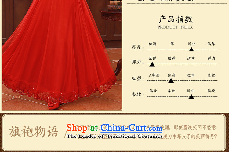 The privilege of serving-leung bows services of autumn and winter 2015 new bride red Chinese wedding dress wedding dress long-sleeved qipao winter) + model with 26 Head Ornaments S picture, prices, brand platters! The elections are supplied in the national character of distribution, so action, buy now enjoy more preferential! As soon as possible.