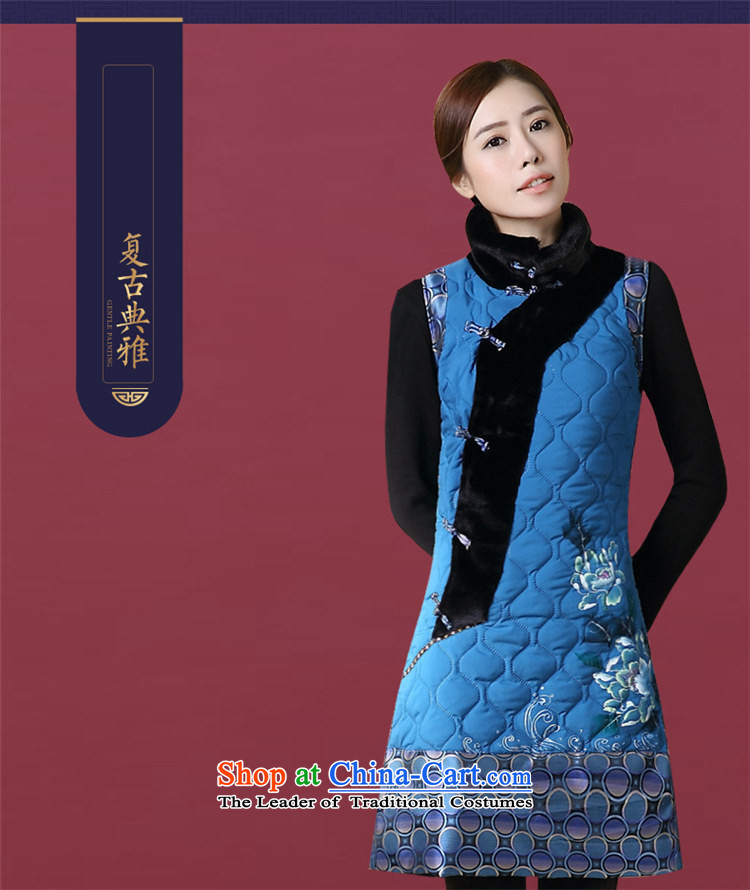 No. of Ramadan, Tang Tang Tang Dynasty Ramadan retro winter clothing, Ms. Han-kap improved map color T-shirt qipao S picture, prices, brand platters! The elections are supplied in the national character of distribution, so action, buy now enjoy more preferential! As soon as possible.