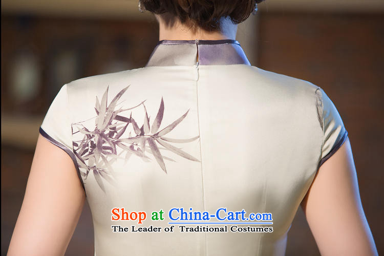 Time of Qipao Syrian 2015 new medium to long term improvement of Chinese Antique Sau San in summer and autumn image autumn load mother color pictures, prices, XL brand platters! The elections are supplied in the national character of distribution, so action, buy now enjoy more preferential! As soon as possible.