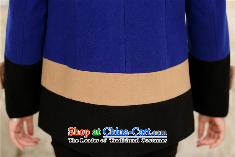 In the number of older women's GENYARD2015 fall short load mother stylish load, splice in older women jacket?? XL( Peacock Blue T-shirt recommendations 90-110 catties) Picture, prices, brand platters! The elections are supplied in the national character of distribution, so action, buy now enjoy more preferential! As soon as possible.