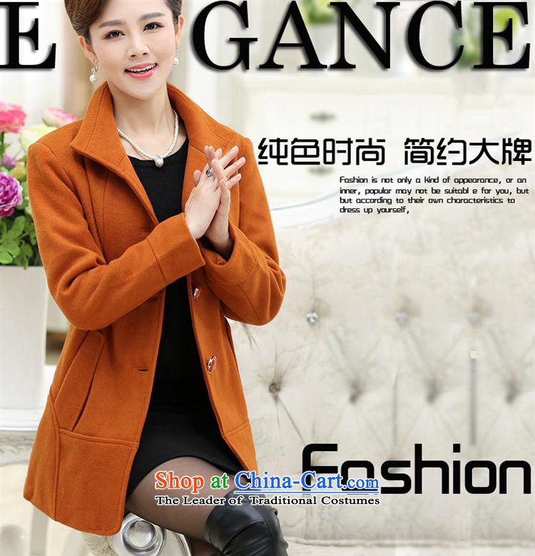 Replace the fall of middle-aged female GENYARD2015 jackets mother boxed autumn blouses of older persons in the autumn and winter woolen coats of a new orange XXL pictures warm, prices, brand platters! The elections are supplied in the national character of distribution, so action, buy now enjoy more preferential! As soon as possible.