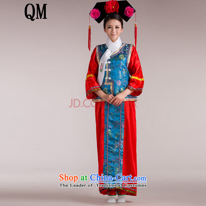 Ancient Han-Princess Huan Zhu Qing Hong Kong-Those Han-ancient palace lock bead curtain flag services for women of the Manchurian Palace clothing CX4 purple 1 m 4-1 meters children 5, HIV has been qi (aiyaqi) , , , shopping on the Internet