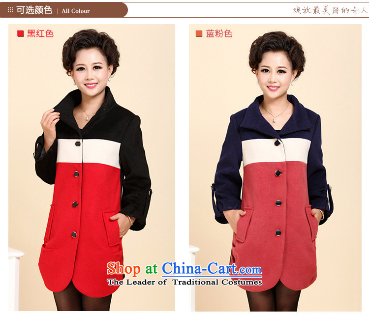 In the spring of the new GENYARD2015 Older Women's cashmere overcoat spring loaded mother Lady black and red jacket 4xl photo, prices, brand platters! The elections are supplied in the national character of distribution, so action, buy now enjoy more preferential! As soon as possible.