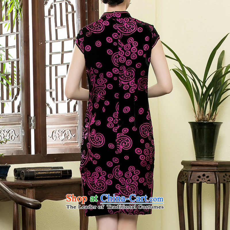 The seal of a new summer 2015) scouring pads elegant qipao short-sleeved Ms. daily Chinese improved Shanghai dresses picture color 4XL, seal decreased by , , , shopping on the Internet