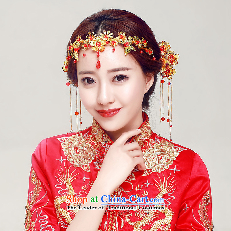 Time Syrian brides costume Head Ornaments Kit Chinese style wedding hair accessories to the dragon Use Jewelry Sau Wo Fung Koon marriage services furnished to the step-by-step, 2, time left Syria shopping on the Internet has been pressed.