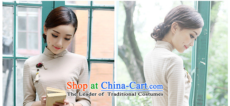 The fall of the new cultural qipao retro-clip Tea Service Manually Upgrading Sleeveless China wind graphics thin blue skirt XL Photo, prices, brand platters! The elections are supplied in the national character of distribution, so action, buy now enjoy more preferential! As soon as possible.