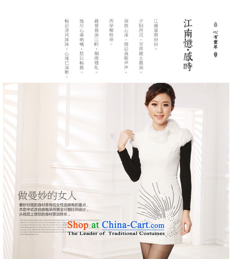 New product lines for autumn and winter cheongsam qipao autumn and winter scouring pads, Tang dynasty China dresses qipao Blue M picture, prices, brand platters! The elections are supplied in the national character of distribution, so action, buy now enjoy more preferential! As soon as possible.