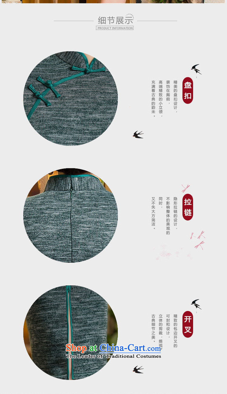 The five senses figure for autumn and winter 2015 new products, in short? gross cuff qipao arts retro Sau San video thin dresses dress photo color S picture, prices, brand platters! The elections are supplied in the national character of distribution, so action, buy now enjoy more preferential! As soon as possible.