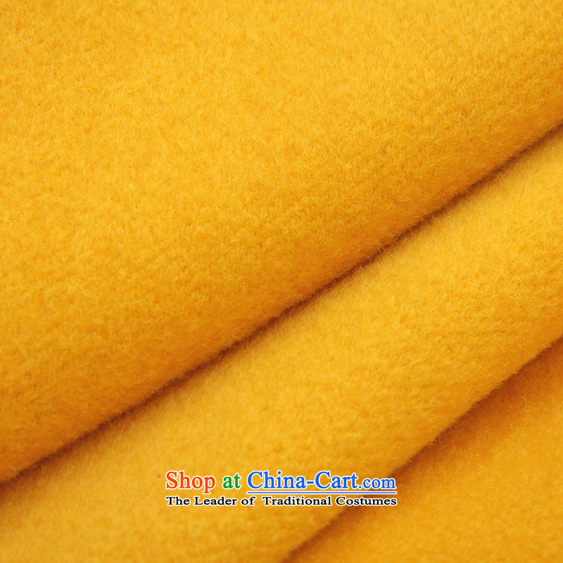 In accordance with the uniform love IEF 2015 winter coats female woolens gross? butted long Korean Sau San a windbreaker 6916B-4664R- yellow M,ief,,, shopping on the Internet