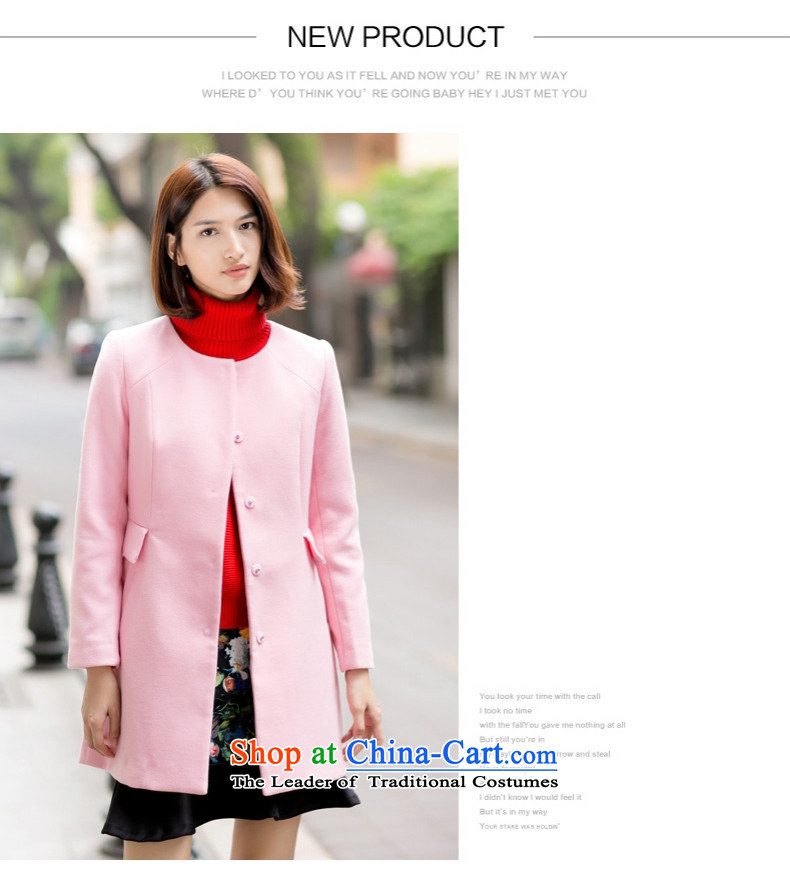 Athena Chu Jia Ni 2015 winter new stylish long-sleeved round-neck collar long hair? jacket 5154-1420945 Sakura toner XL Photo, prices, brand platters! The elections are supplied in the national character of distribution, so action, buy now enjoy more preferential! As soon as possible.