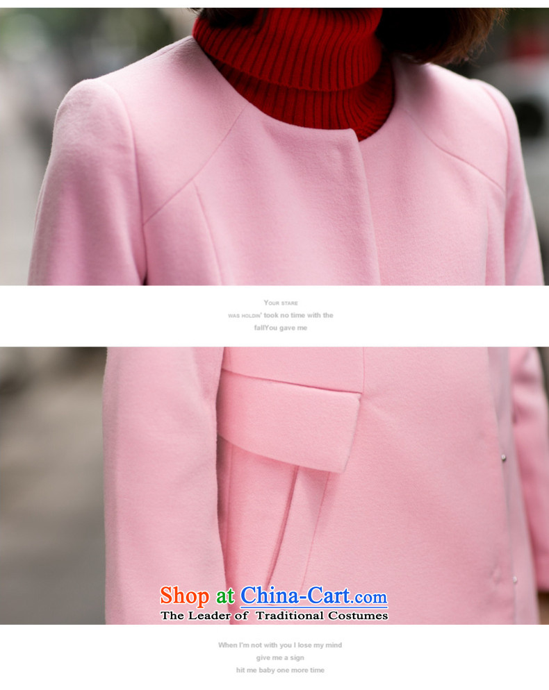 Athena Chu Jia Ni 2015 winter new stylish long-sleeved round-neck collar long hair? jacket 5154-1420945 Sakura toner XL Photo, prices, brand platters! The elections are supplied in the national character of distribution, so action, buy now enjoy more preferential! As soon as possible.