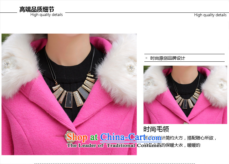 Winter cap gross aimoonsa female jacket? 2015 winter clothing new Korean girl in the body of the decoration gross flows of women's coat? blue S picture, prices, brand platters! The elections are supplied in the national character of distribution, so action, buy now enjoy more preferential! As soon as possible.