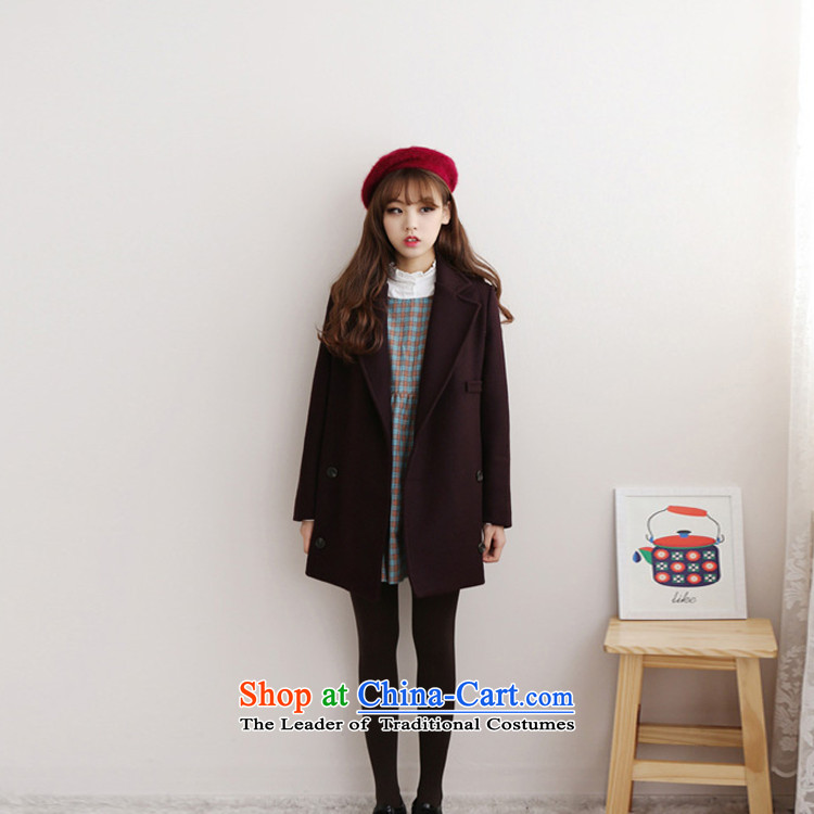 Alam Shah America 2015 autumn and winter new women's thick wool a wool coat, double-gross female Korean jacket? black L picture, prices, brand platters! The elections are supplied in the national character of distribution, so action, buy now enjoy more preferential! As soon as possible.