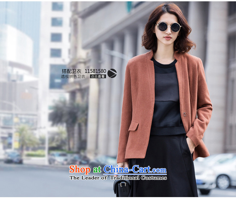Amii[ minimalist ]2015 winter new larger collar Fold Bag gross 11571771? jacket caramel XXL picture, prices, brand platters! The elections are supplied in the national character of distribution, so action, buy now enjoy more preferential! As soon as possible.
