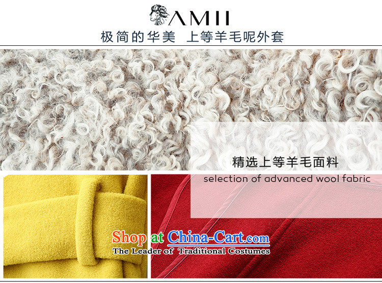 Amii[ minimalist ]2015 autumn and winter new large graphics thin women need breasted coat 11582072 gross? Zeng Peiyan red L picture, prices, brand platters! The elections are supplied in the national character of distribution, so action, buy now enjoy more preferential! As soon as possible.